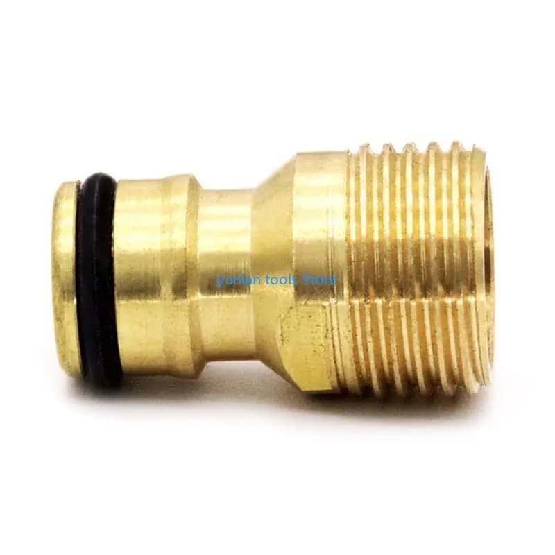 Connettore rapido in ottone da 50 libbre "Adattatore tubo flessibile in ottone Connettore rapido per l'irrigazione per auto