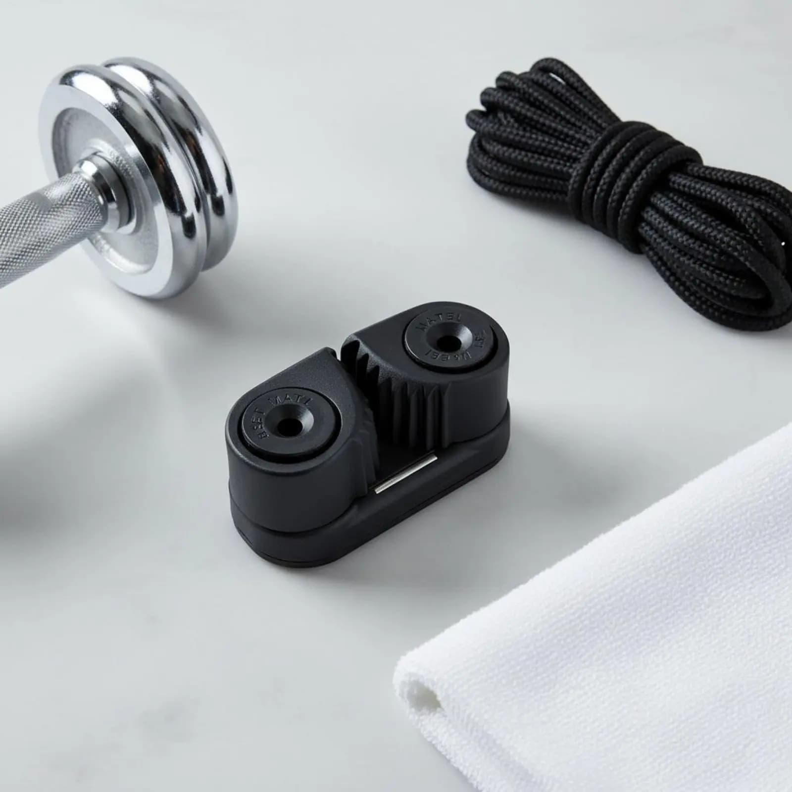Bearing Bearing Latch Cleat Quick Release Latch Cleat with Leading Loop Fast Entry Rope Clamp Wear-Resistant Line Holder