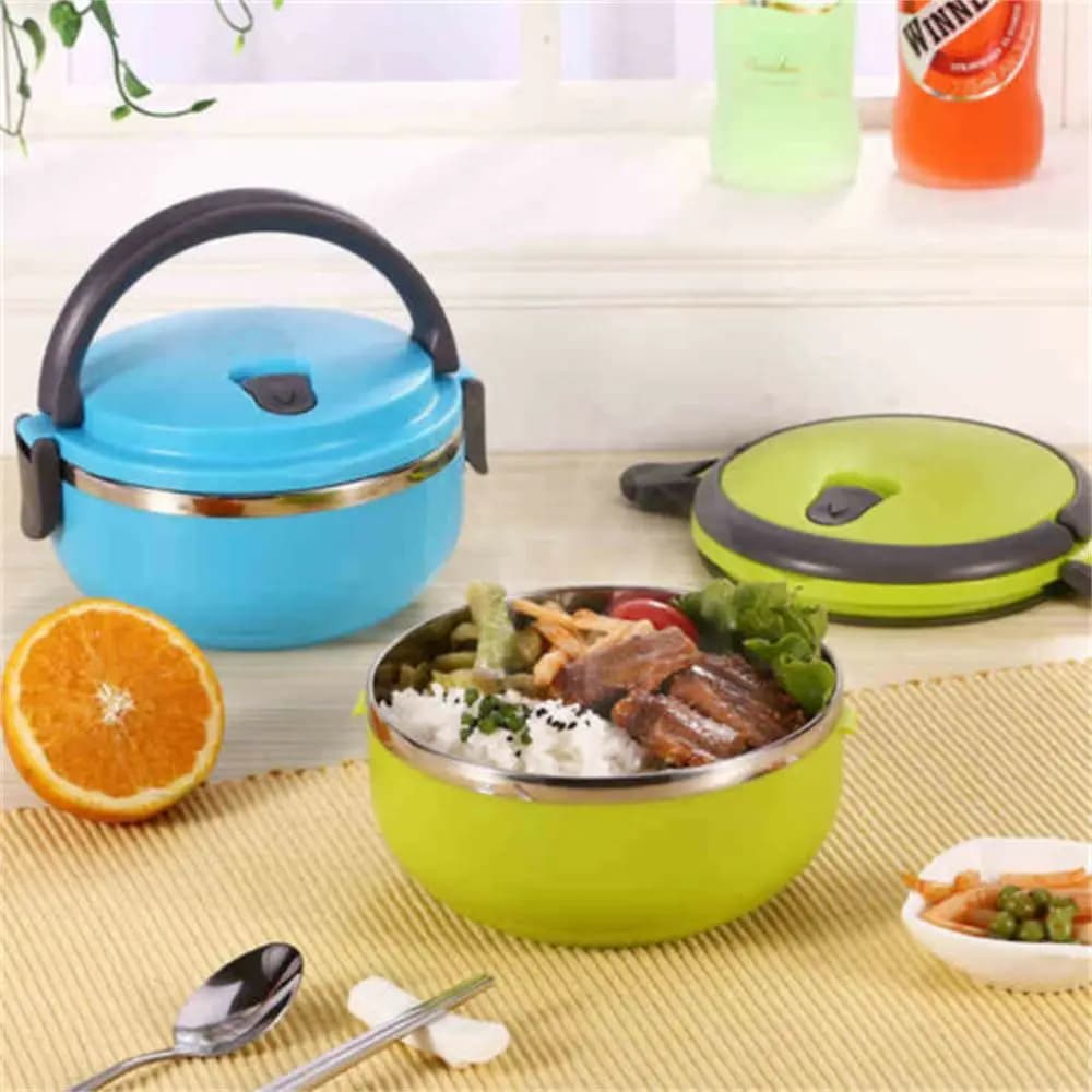 Thermos per scatola da pranzo in acciaio inossidabile con fiaschetta per alimenti caldi Trave isolata sotto vuoto