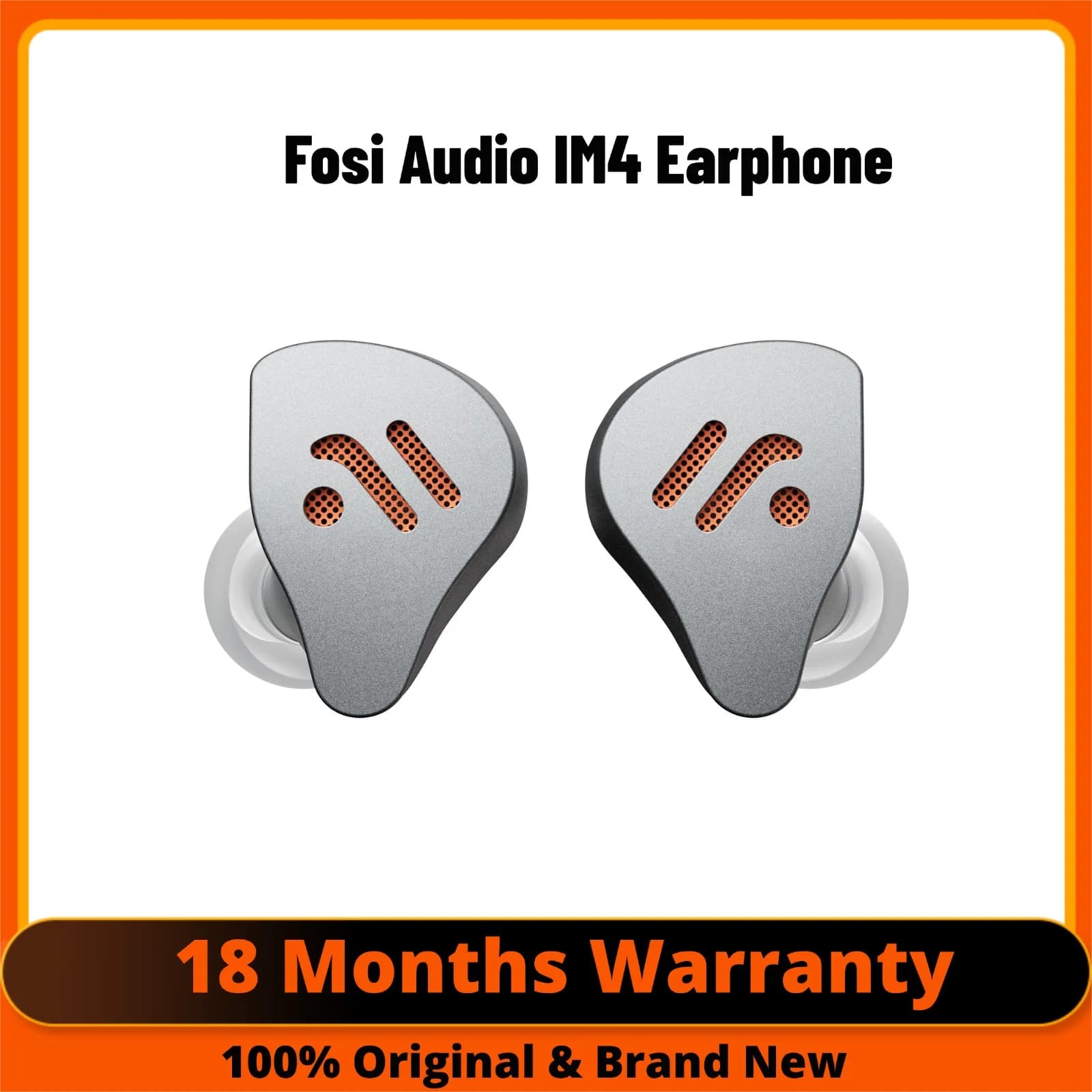 IM4 Audio IEM earphones open on the back Hifi wired headphones with dynamic driver for audiophones Music players