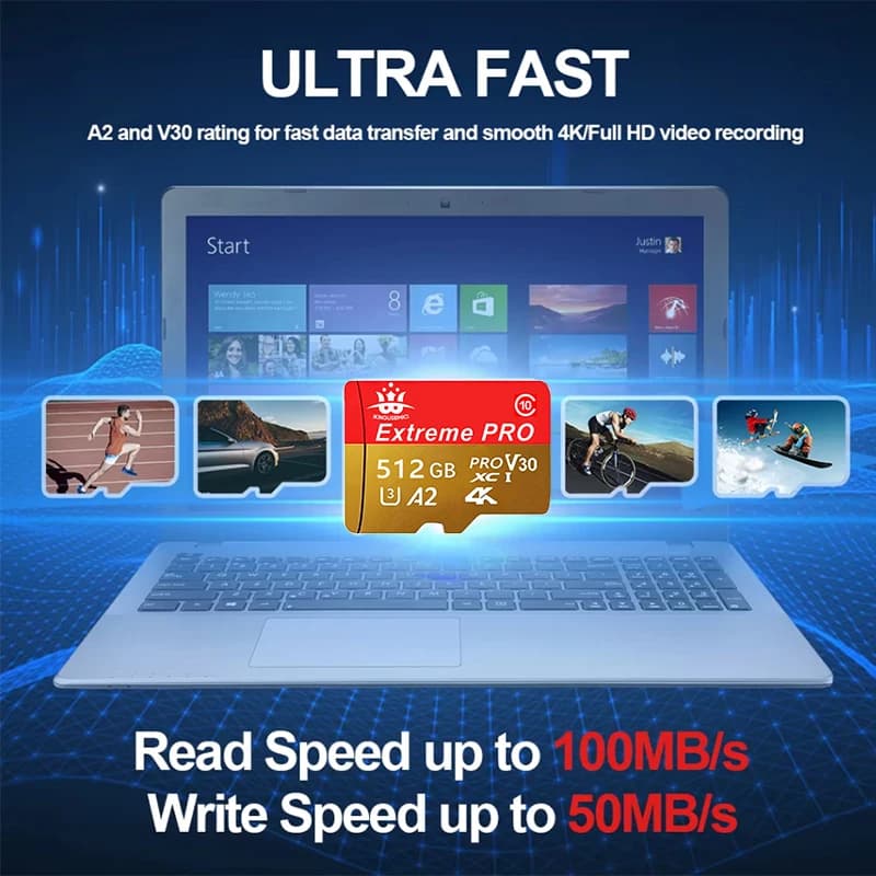 32/64/128/256/512gb Tf Card Smartphone Sd Original Memory Class 10 Micro Reliable Premium Fast High Quality Durable High Speed
