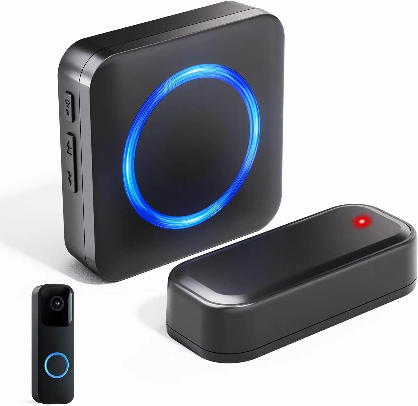 Estensore per Campanello Wireless per Videocitofoni, Portata Fino a 200m, Facile Installazione