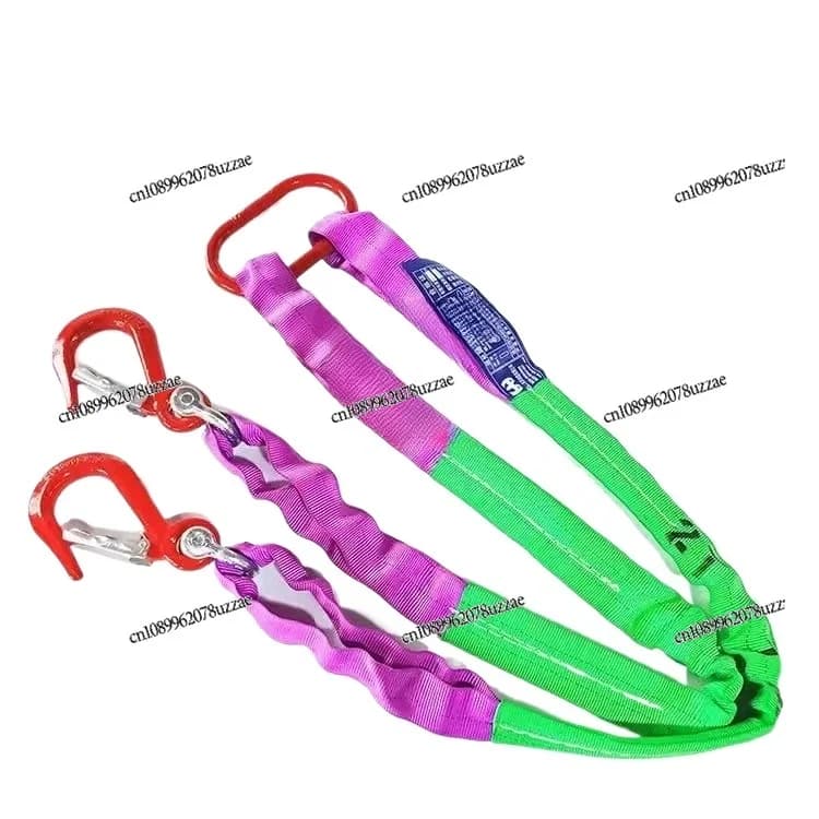 Imbracatura combinata Due gambe 2t * 1m/3T * 1M Doppi arti 2 forchette 4 gambe Imbracatura di sollevamento/4 tonnellate 1 metro Altri opzioni