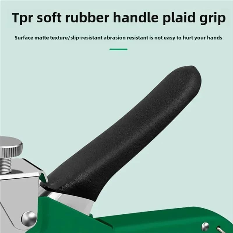 Vendita calda-Pistola per chiodatura manuale 4 in 1 fai-da-te per uso domestico Cucitrice per costruzione di chiodi ad aria resistente Lavorazione del legno Libro speciale per punti metallici