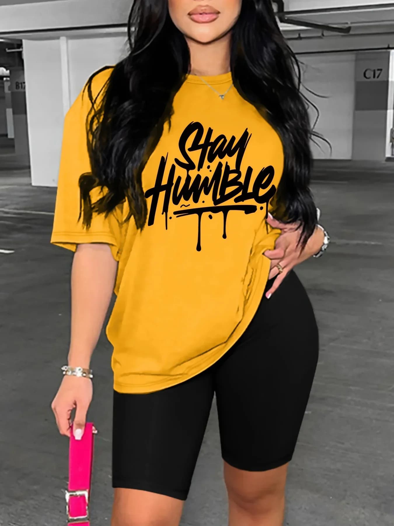 Plus Size Summer Women's Letter Print Casual Neck Short Sleeved Female T-shirt Tops Tees Men Women 90s Black T-shirts Tops