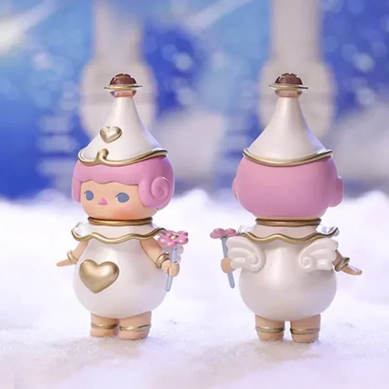 POP MART Pucky Elf Constellation Series Anime Figure Doll Cute Mystery Blind Box Giocattolo da Collezione da Scrivania con Sacchetto a Sorpresa