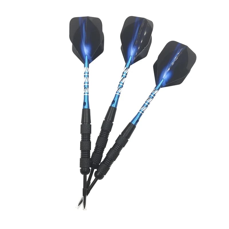 Darts High-quality Dart 3Pcs Steel Tip Darts Professional Indoor Sports Entertainment Game Blue Dart Shafts and Flight