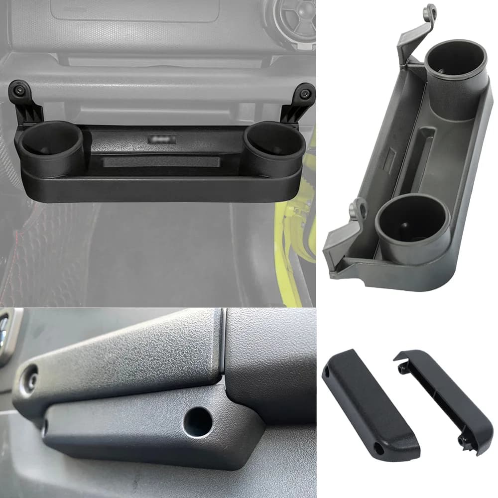 Car Front Passenger Grab Handle Extented Storage Box Door Armrest Organizer Tray for Suzuki Jimny JB64 JB74 2019-2025 Accessory