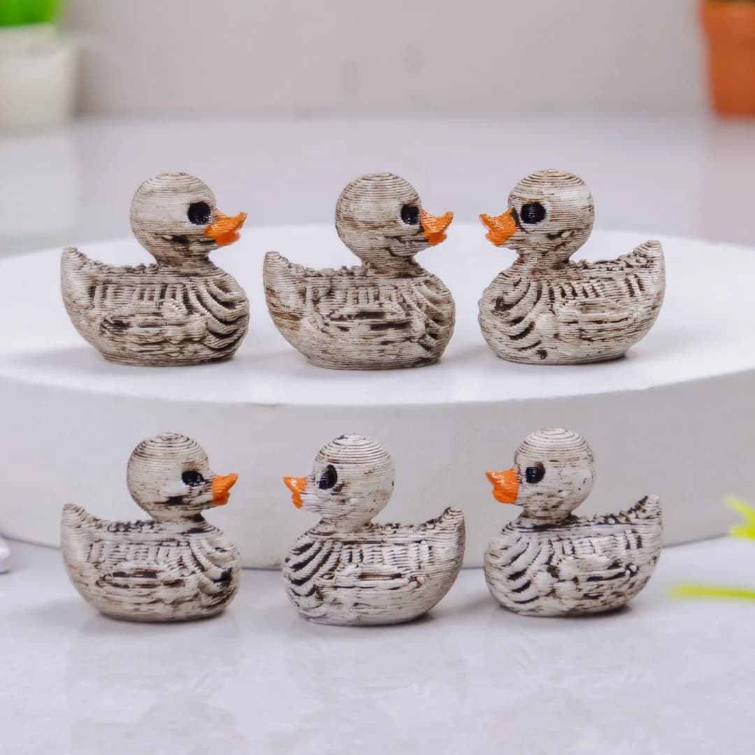 10 pz Halloween Horror Scheletro Anatra ciondolo gioielli in resina fai da te fatto a mano per collana portachiavi Bigiotteria da tavolo microscopica
