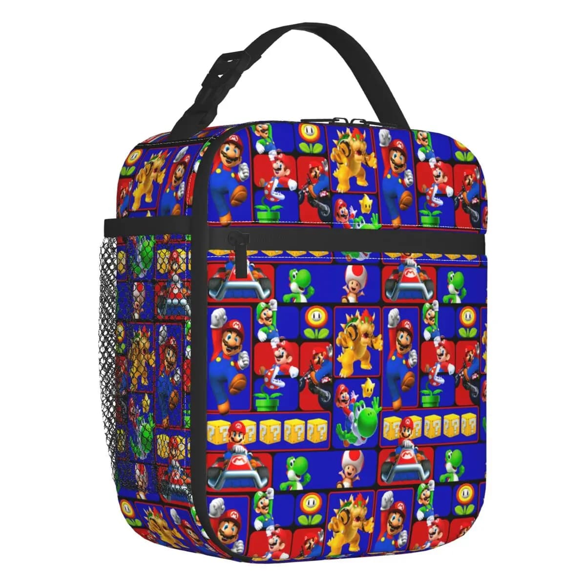 Borsa per il pranzo personalizzata M-Marioes Video Game Brothers And Friends, borsa termica per il pranzo da donna, per ufficio, per adulti