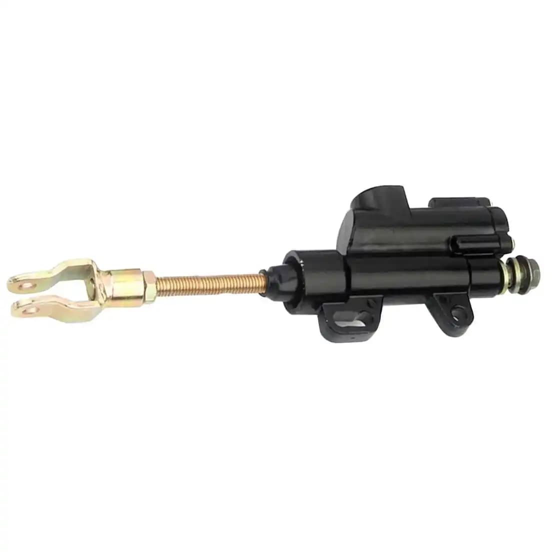 Pompa freno pompa freno idraulica universale a pedale posteriore nera adatta per moto moto ATV Dirt Bike Go Kart Scooter