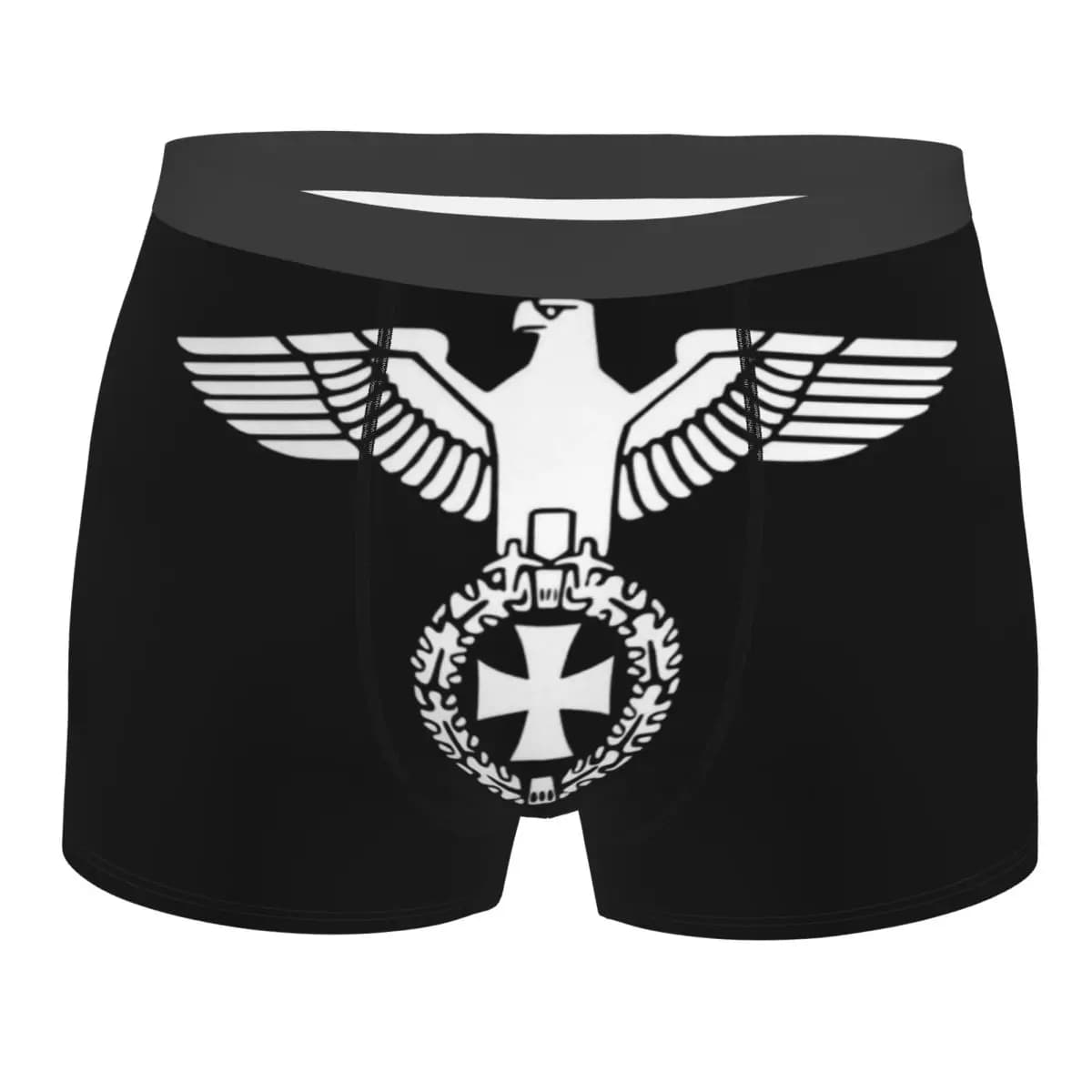 Intimo con bandiera del Reich tedesco, mutande da uomo sexy stampate personalizzate, boxer, slip