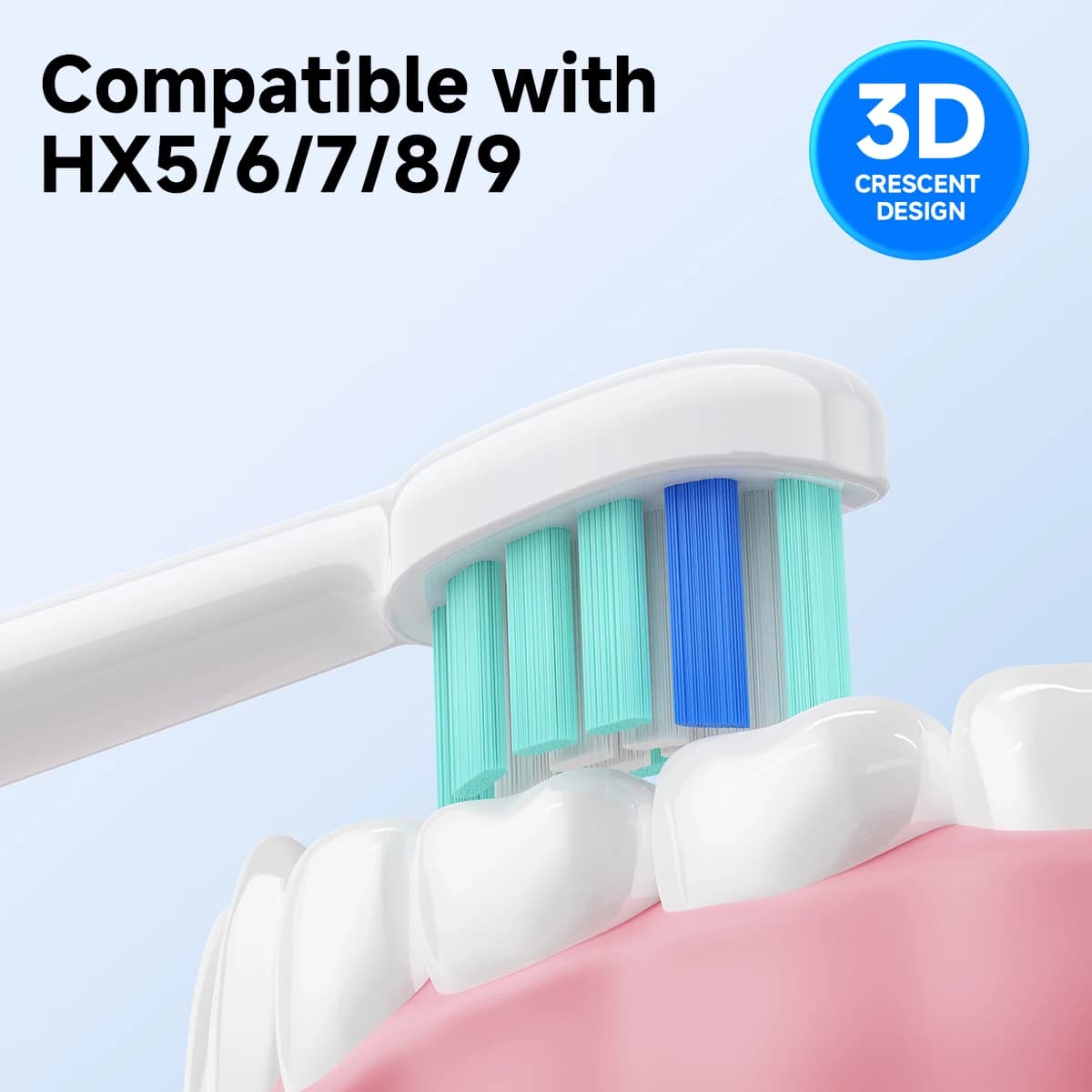 4 pieces/8 pieces/ spare parts for brush compatible with Philips Sonicare electric toothbrush charging electric toothbrush