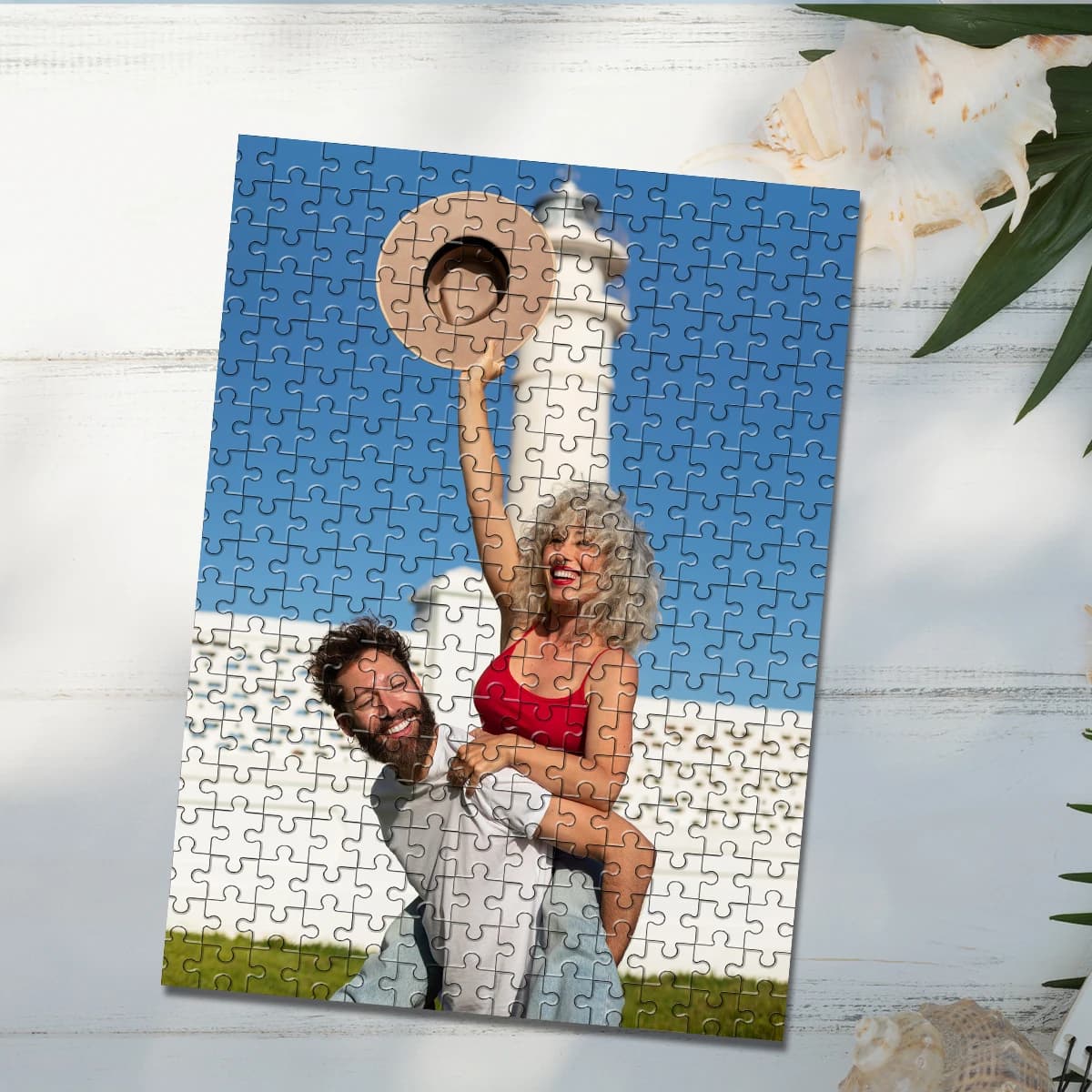 35/300/500/1000 pezzi Foto personalizzata personalizzata Puzzle Foto turistiche Ricordo Occasioni speciali Decorazione della stanza commemorativa