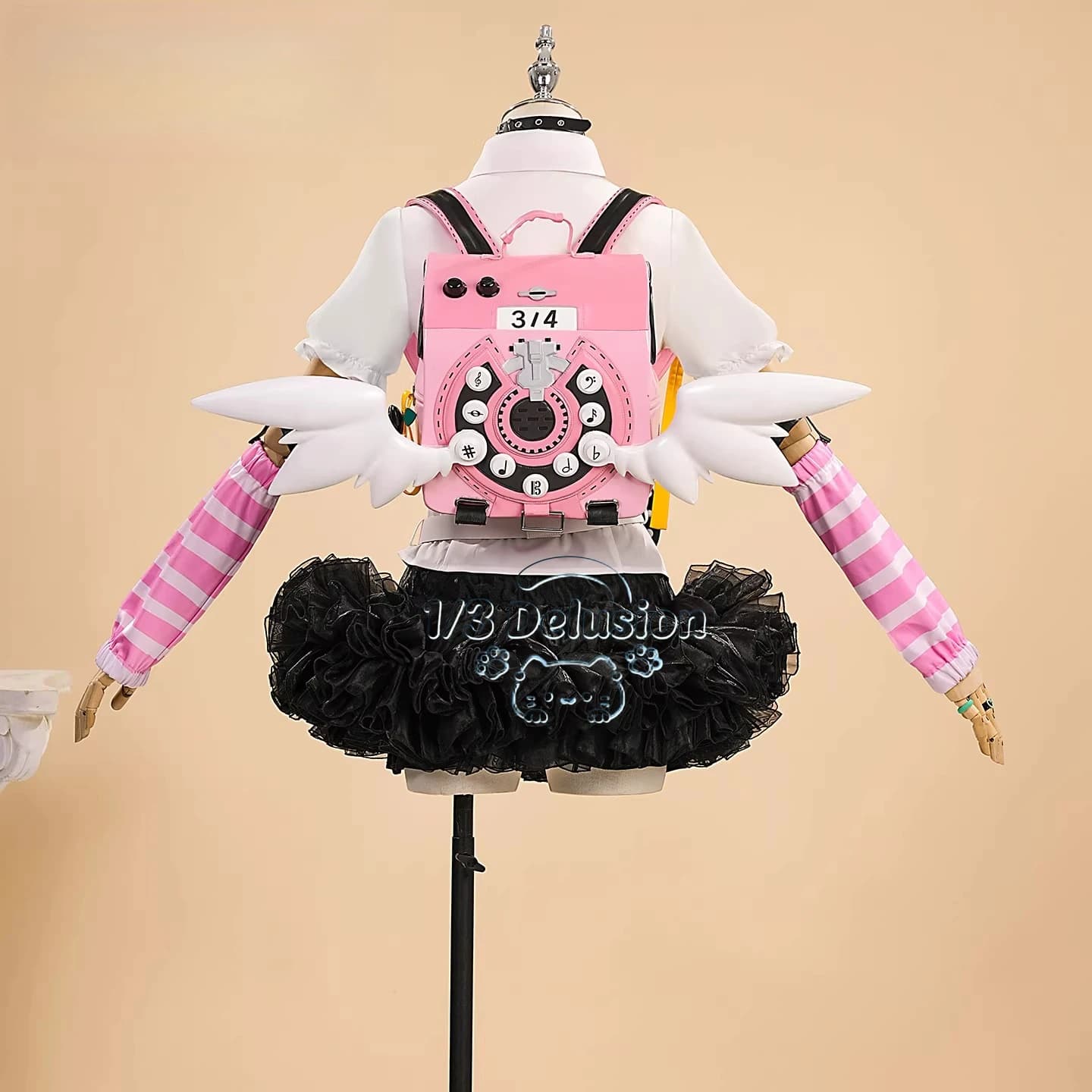Costume Cosplay Zenless Zone Zero Sunna, Lolita Dress, Princess Dress for Halloween, Christmas, Role Games, Woman 1/3 Delusion