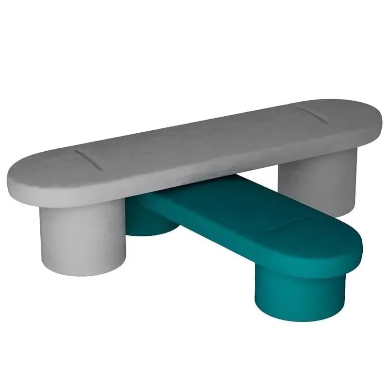 Luce di lusso creativa camera da letto comodino divano panca ingresso casa tessuto cambio scarpe sgabello negozio di abbigliamento borsa morbida sgabello basso