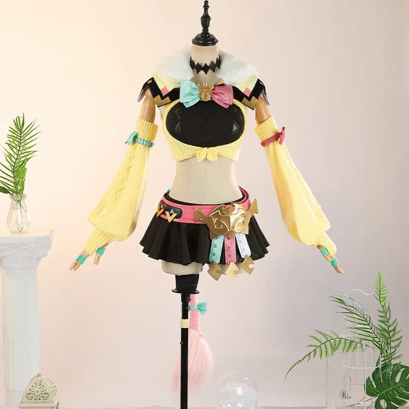 Costume cosplay Genshin Impact Varelia per donna, abito in stile anime, set ispirato al gioco