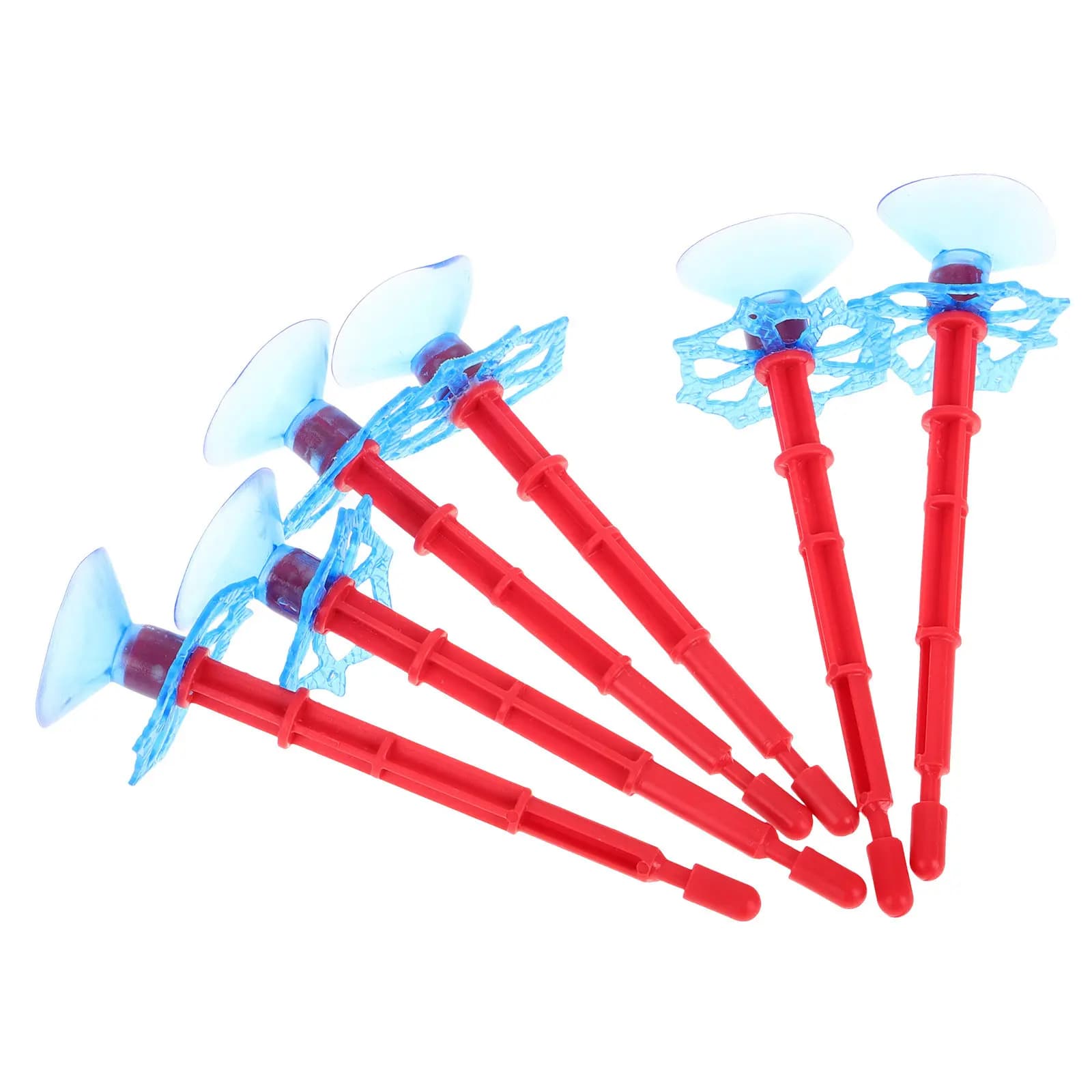 6Pcs Suction Cup Spider Arrows Launcher Kit for Kids Wall Sticking Aim Shoot Game Outdoor Sports Party Cosplay Educational Fun