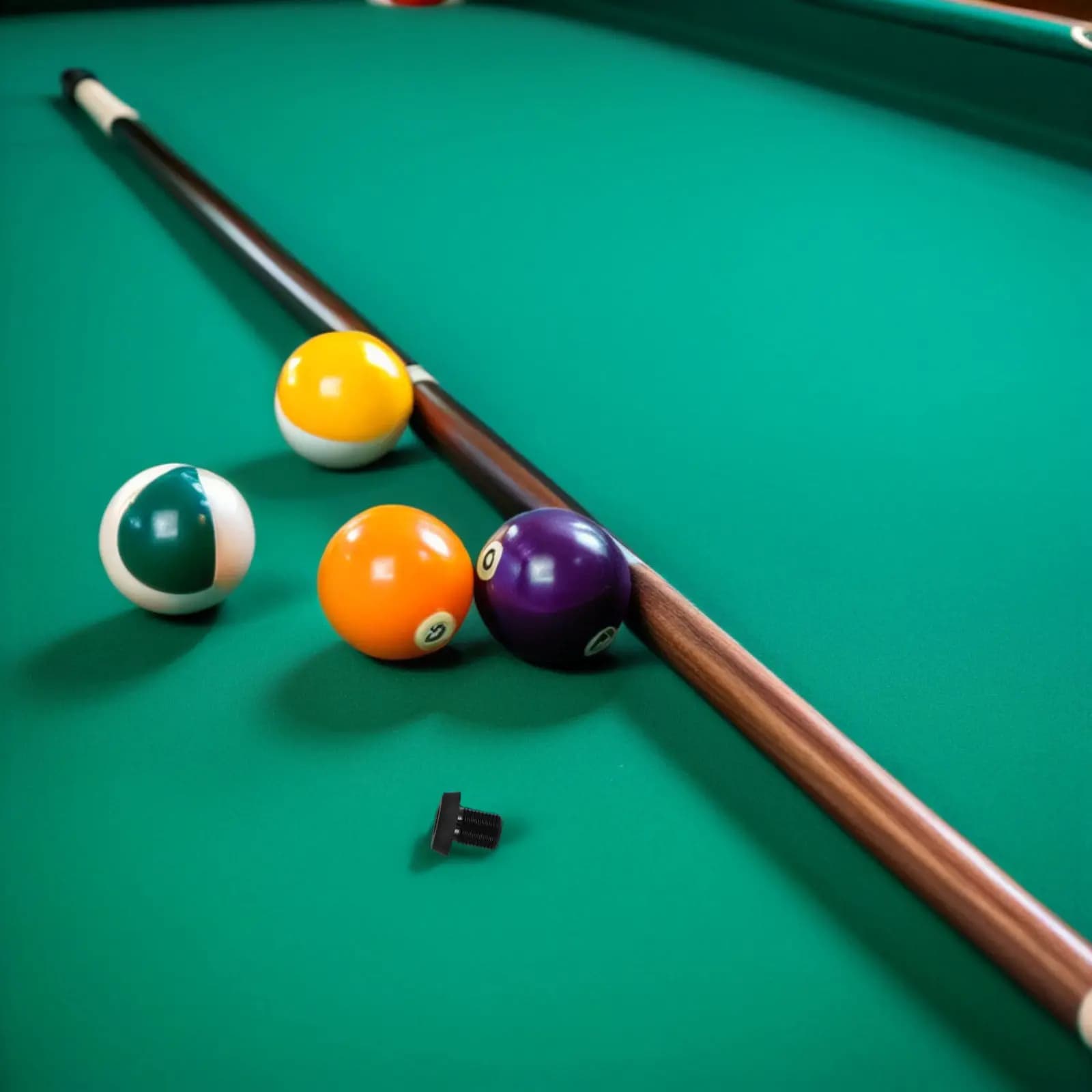 Tappo Inferiore in Gomma Nera per Stecca da Biliardo, Protezione Sostituibile per Accessori da Biliardo e Snooker