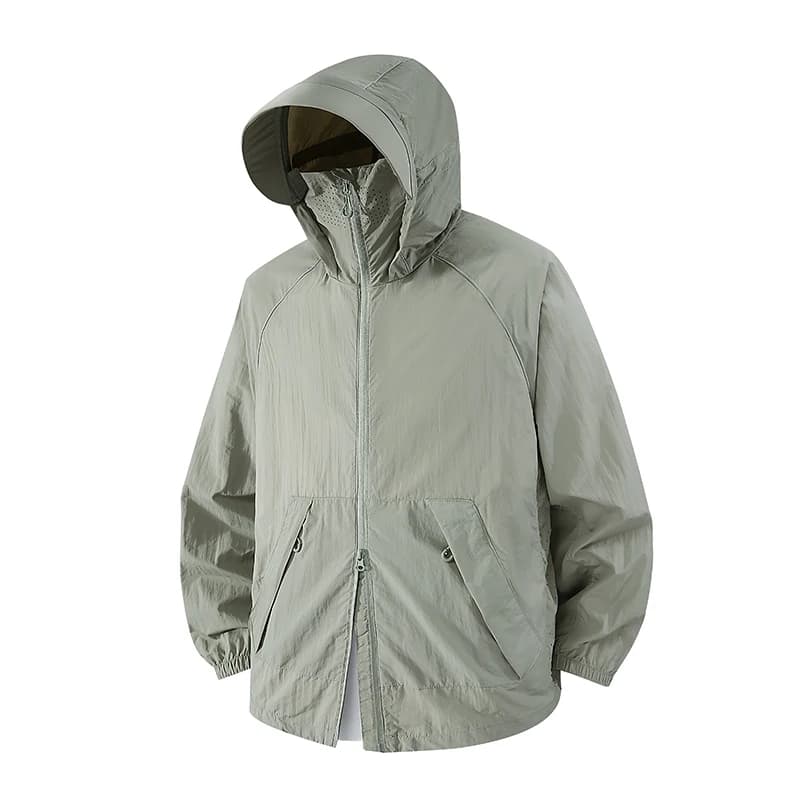 Giacca Estiva Leggera e Traspirante per Corsa e Fitness all'Aperto, Protezione Solare UV per Coppie, Abbigliamento Alla Moda e Comodo