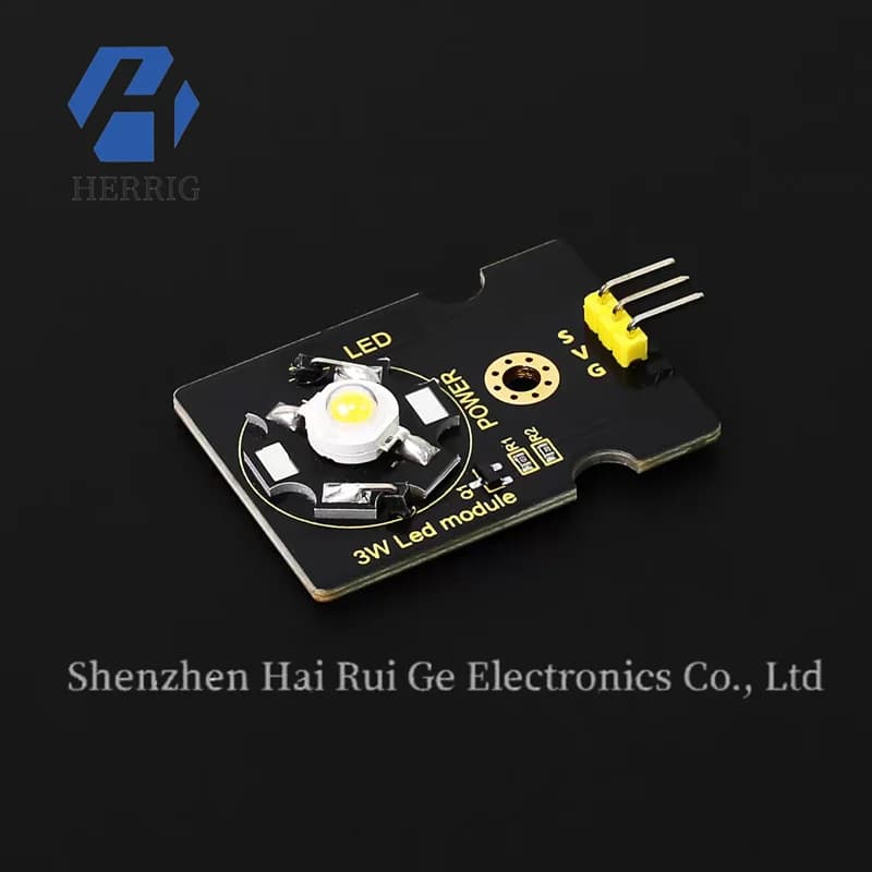 3W High-Power LED Module Warm White LED Module Compatible with Arduino, Environmentally Friendly