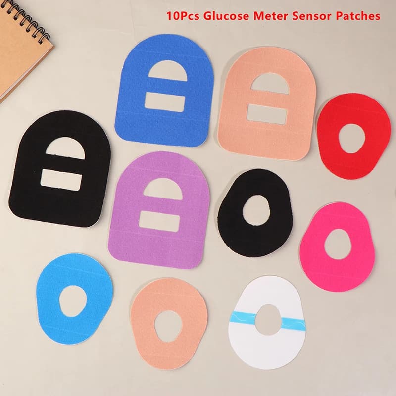 10 pcs Toppe Adhesive Waterproof Sensor CGM Patch Meter Glucose Sensor Fixing Sensor Wall decal Glucose Monitoring In Long Lifeblood