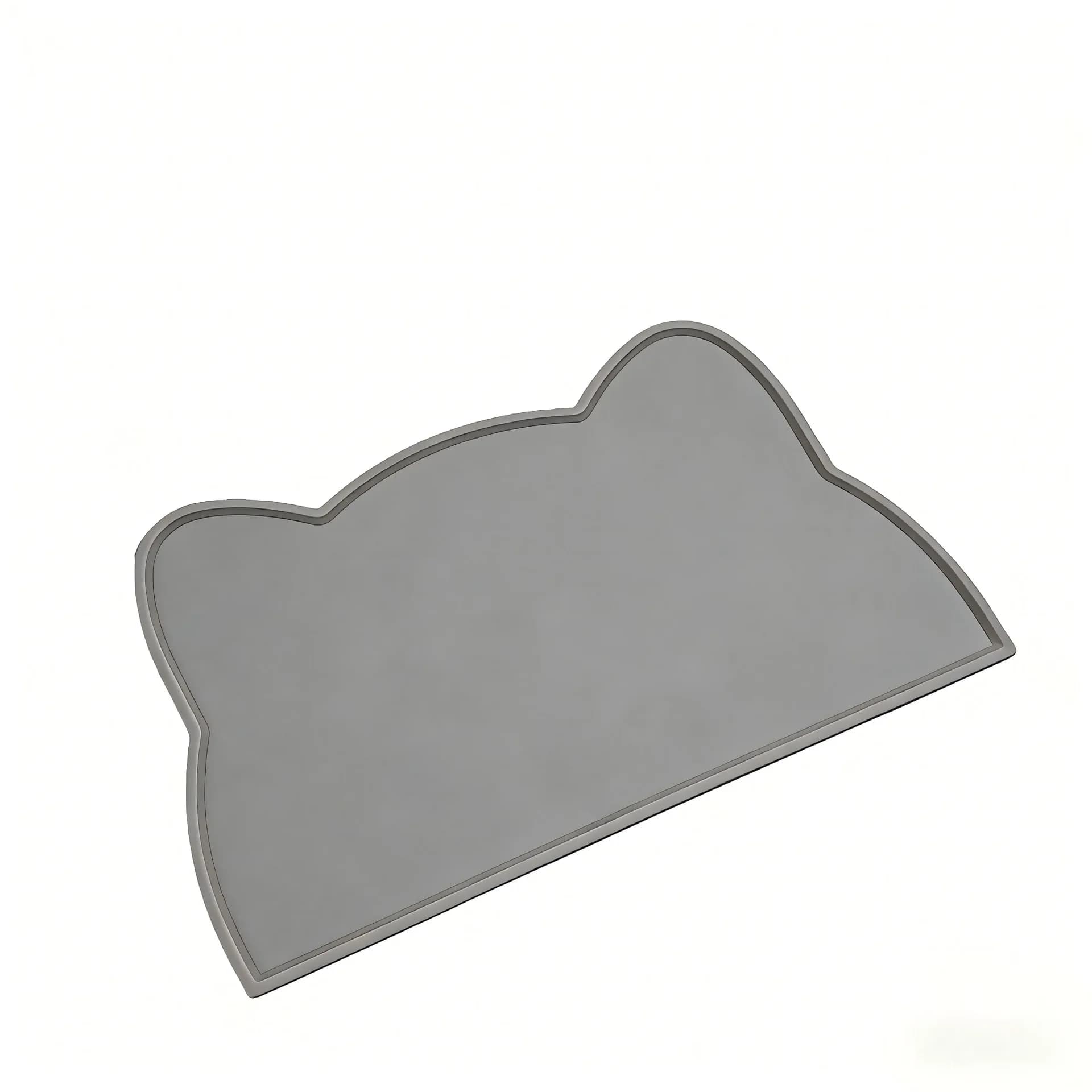 Pet mat silicone dog meal mat waterproof and leak proof feeding mat cat feeding mat cat dog pet slow food bowl