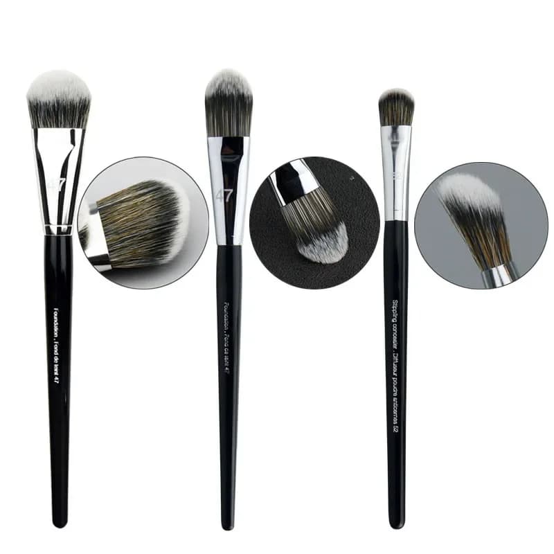 # 52 Brush for Background Corrector # 47 brushes for makeup fuck angular foundation liquid face shadow tools for makeup brochas maquillaje