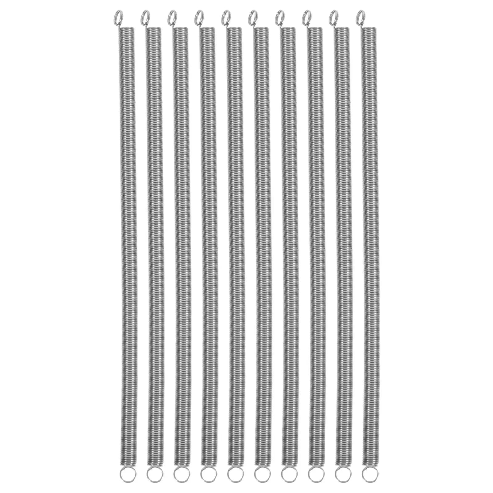 10Pcs Double Hook Wire Tension Springs for Stapler Replacement Smooth Operation Heavy Duty Spring Steel Small Metal Springs