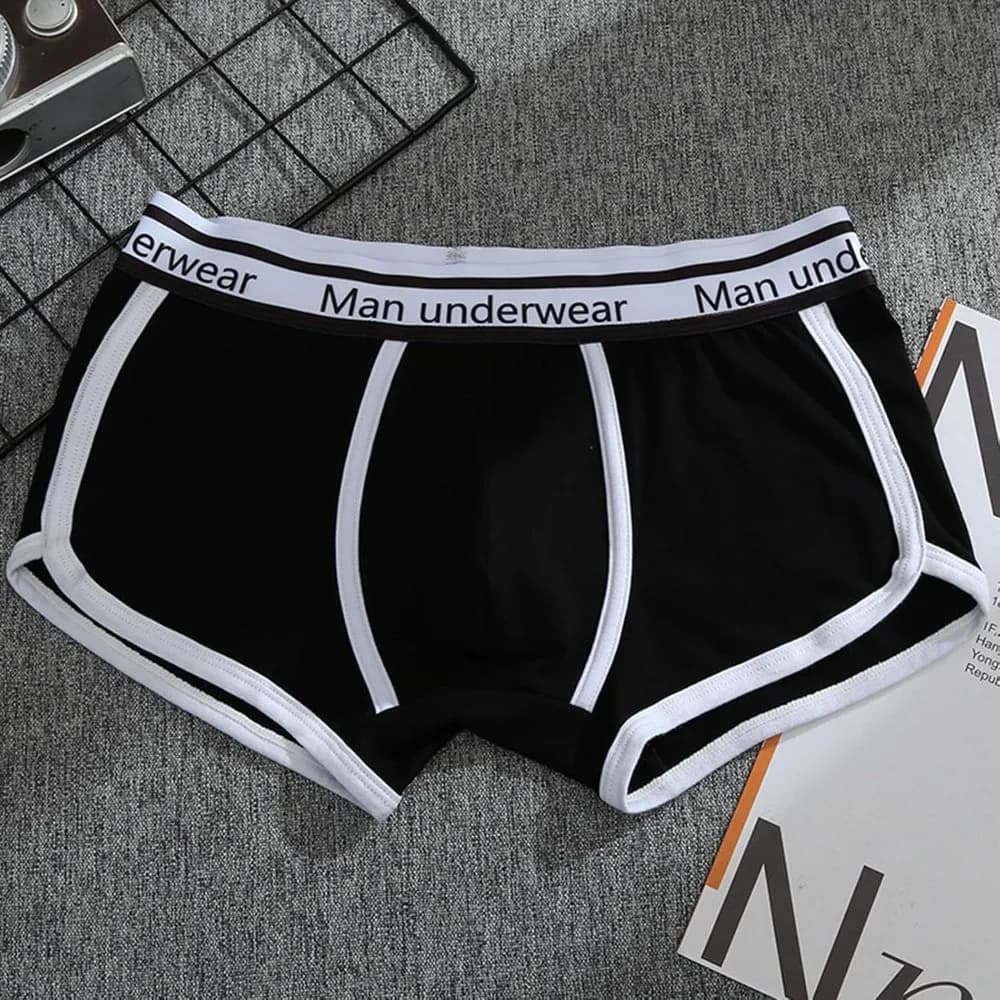 Men's Boxer in Cotton, Pack of 5 - Breathable and Soft in Vita Media, Multipack for Men, Boxer Tinta Unit