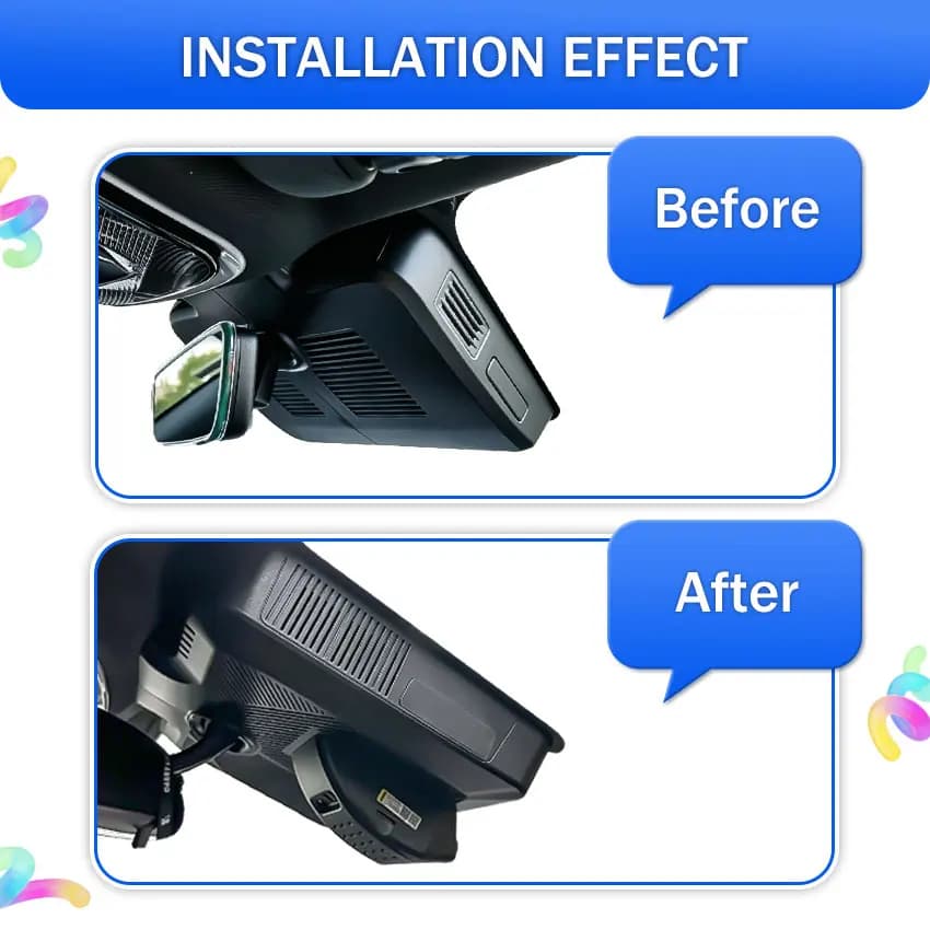 Dashcam For Chery Tiggo 9 Tiggo9 Jaecoo 9 J9 For Ebro s900 2024-2026 Car Dash Cam Camera DVR Wifl Plug And Play Video Recorder