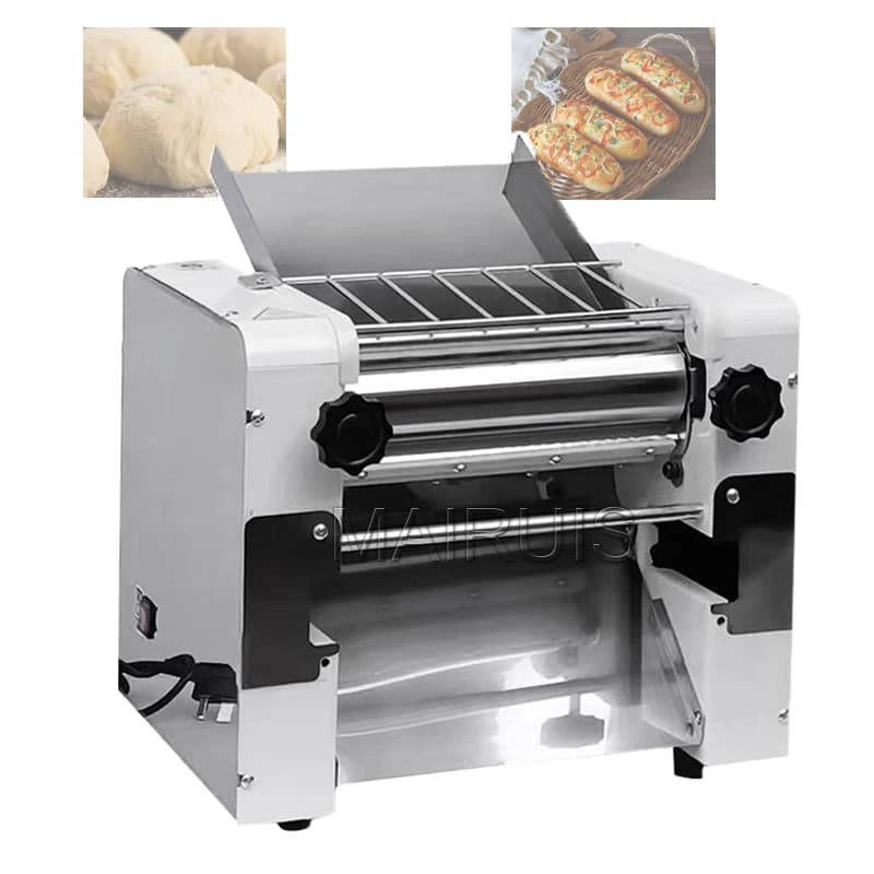Macchina Elettrica 220V per Fare la Pasta, Pressa per Noodles, Tagliatrice per Pasta, Macchina per Stendere l'Impasto