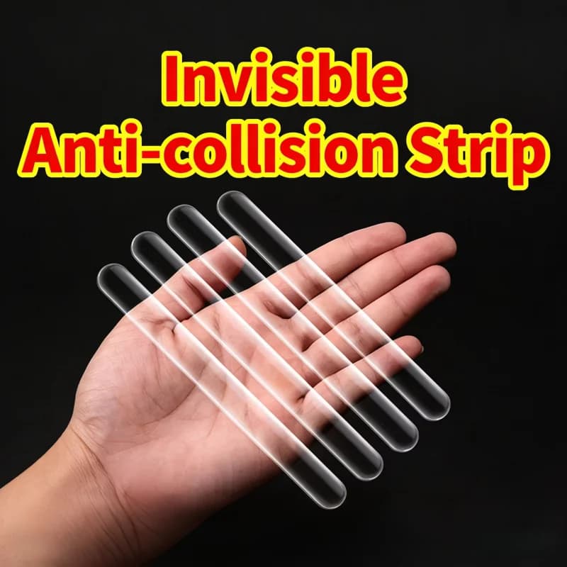 Silicone Door Stopper Bumpers Self-Adhesive Anti-Collision Buffer Pads for Cabinet Drawers Toilet Shock-Absorbent Furniture Prot