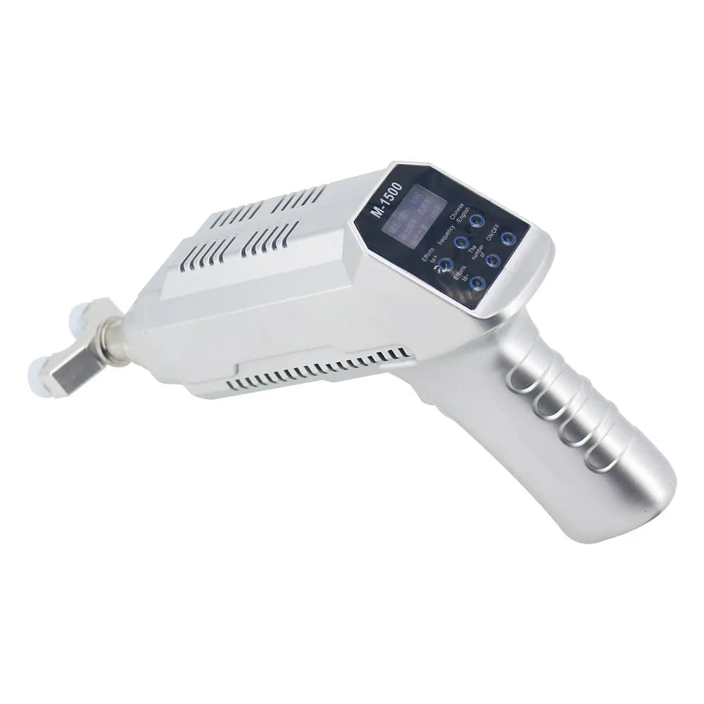 NUOVO Strumento Chiropratico Elettrico 1500N per Terapia Intensiva, Pistola per Correzione della Colonna Vertebrale, Massaggiatore per Uso Domestico, Strumento di Regolazione Chiropratica