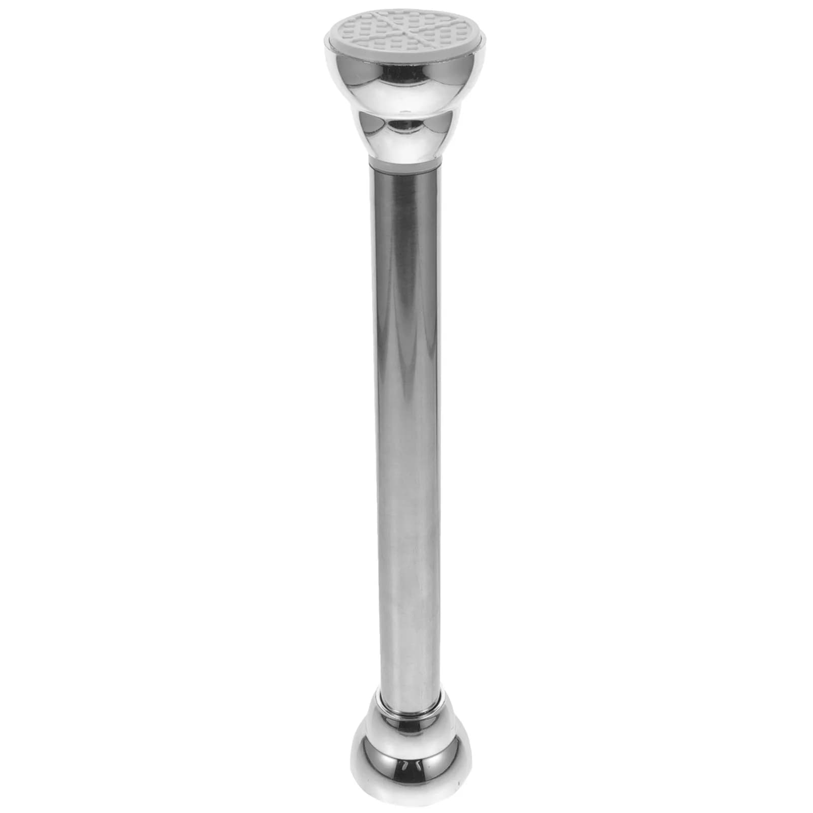 Stainless Steel Telescopic Bathroom Curtain Rod Matte Black Curved Tension Rod Multi-Function Clothes Drying Door Shower Curtain