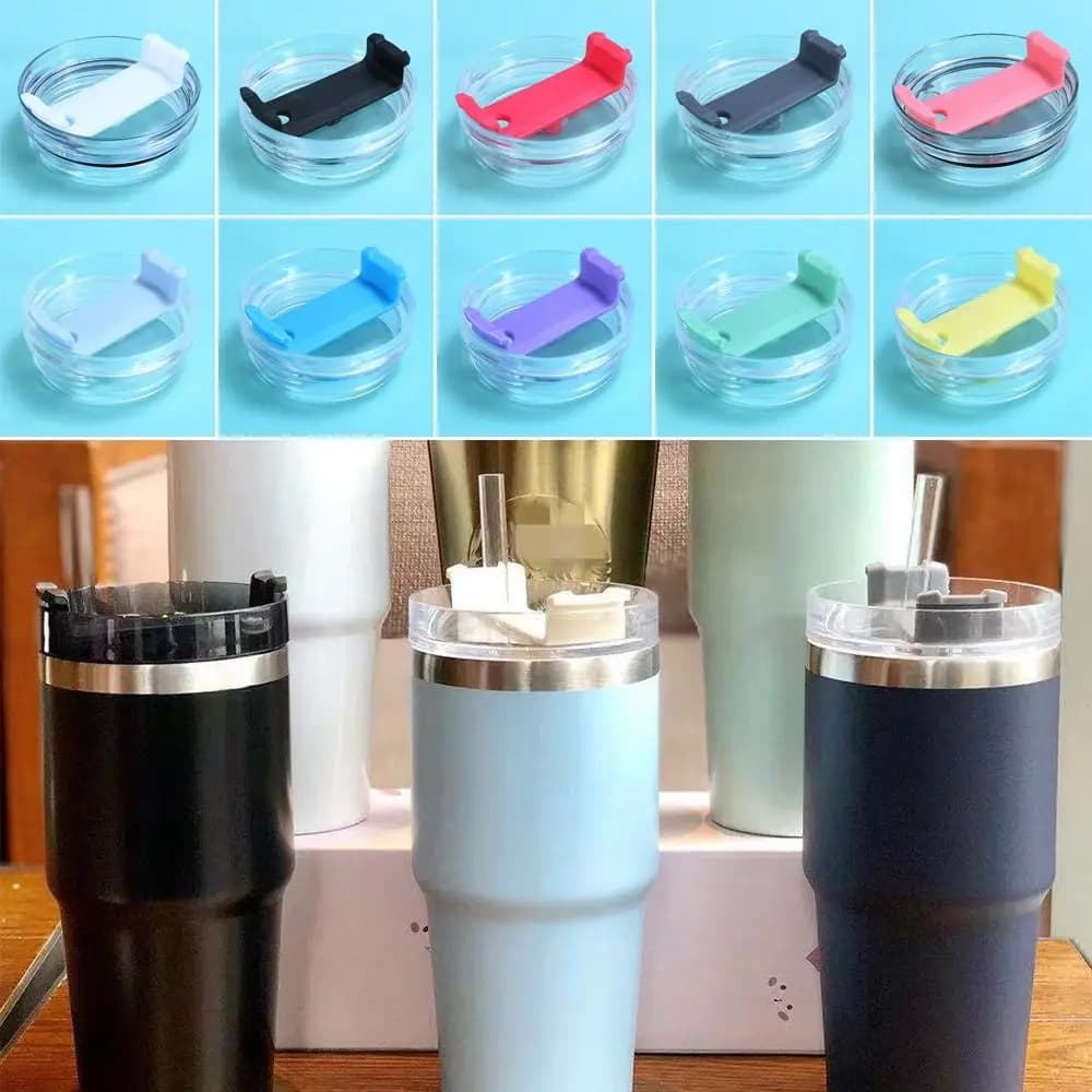 1 pcs Spare Bottle Cover Themos Splash Outback Plastic Covers Multicolor 20/30oz 591/890ml Cup Cap for Stanley 20/30oz