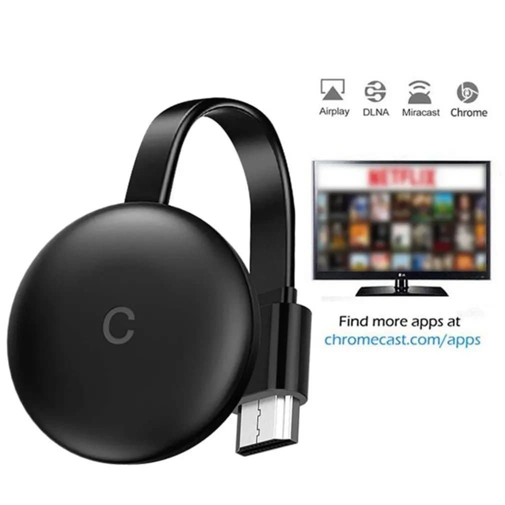 TV Stick G12 1080P HD Mirascreen Ricevitore Wireless per Mirroring dello Schermo Compatibile HDMI Convertitore Video per Telefono Plug&Play