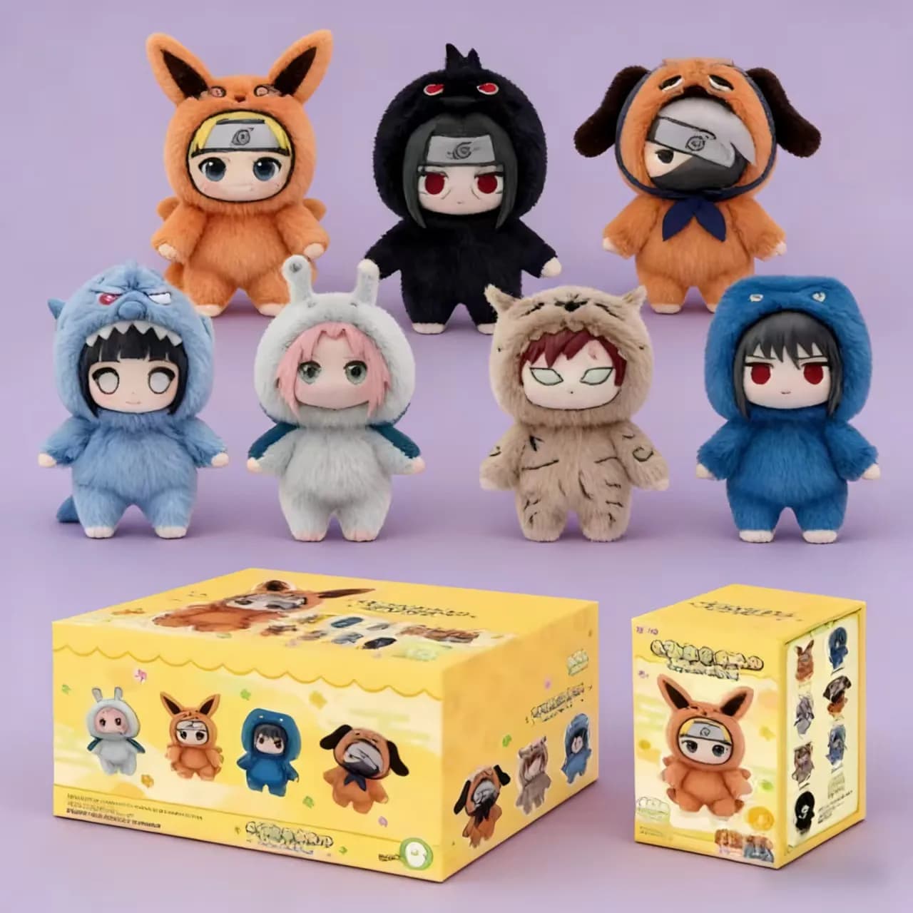 2026~Nuovo TOPTOY Eaki Naruto Cute Beast Party - Naruto Sasuke Blind Box & Portachiavi con Figurina, Ciondolo, Ornamento, Giocattolo, Regalo di Natale