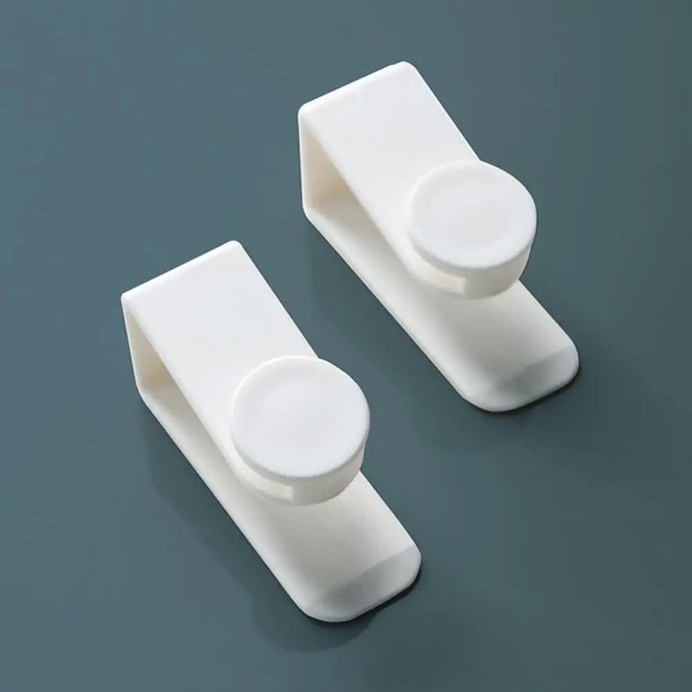 Simple No Drilling Multifunctional Clothes Hanger Over The Door Cabinet Door Hook for Indoor Cabinet Door Hook