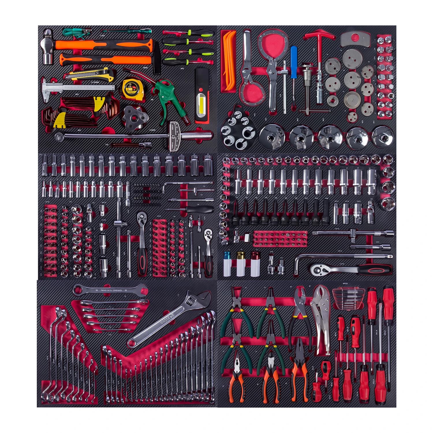 421 Pcs Professional Cr-V Material Herramientas Hand Tools Set With Any Combinations for Auto Repair