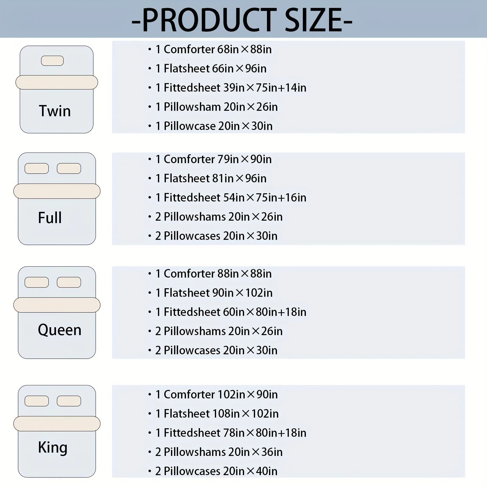 5/7pcs Luxurious Pleated Comforter Collections - Exceptionally Soft Plush Fiber Filling, Suitable for Year-Round Warmth - Includes Quilted Comforter, Flat Sheet, Fitted Sheet, Pillowcases, Pillow Shams, Complete Bed Set