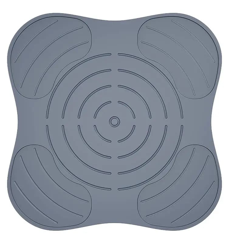 A66Z Compatible with microwave, for floor protection, support for air fryer, heat-resistant silicone, for Ninja Crispy Pads, Coffee M