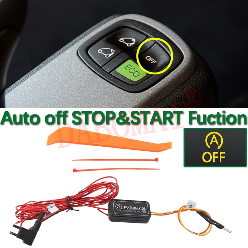 Start-Stop Auto System Deactivation Device, Mercedes Benz Smart Fortwo 451 2007- Sensor Control Button 2014