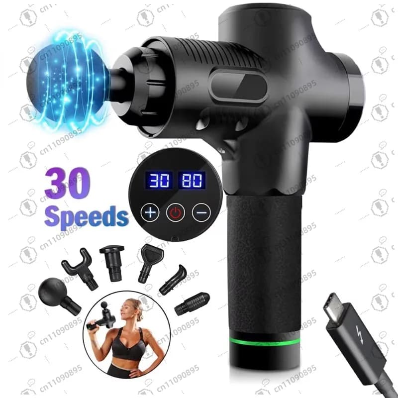 Professional Body Massage Gun for Deep Fabrics Logo Fitness