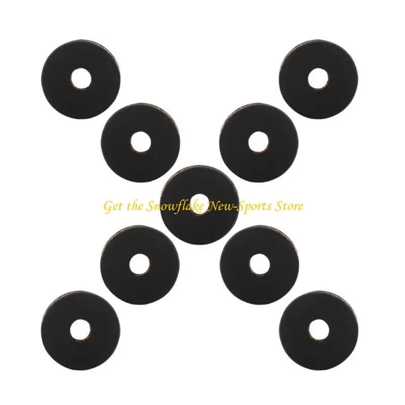 E56D 10 Pcs Round Cymbal Stand Felt Washers Pads Cushions Percussion Drum Accessories