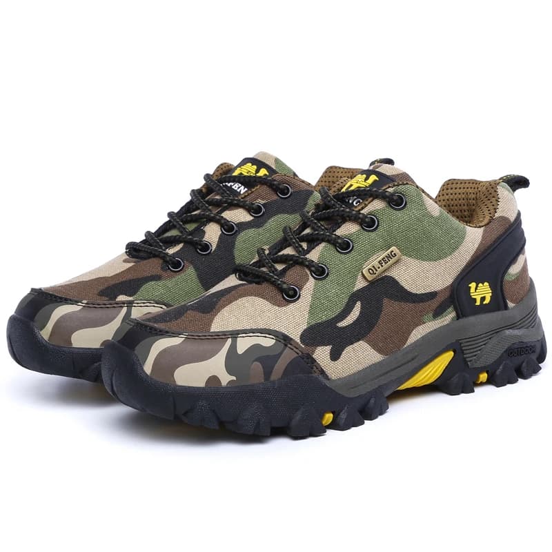 Men's Trekking Shoes Casual Men's Shoes Outdoor Breathable Anti-slip Men's Combat Boots Women's wear-resistant men's shoes