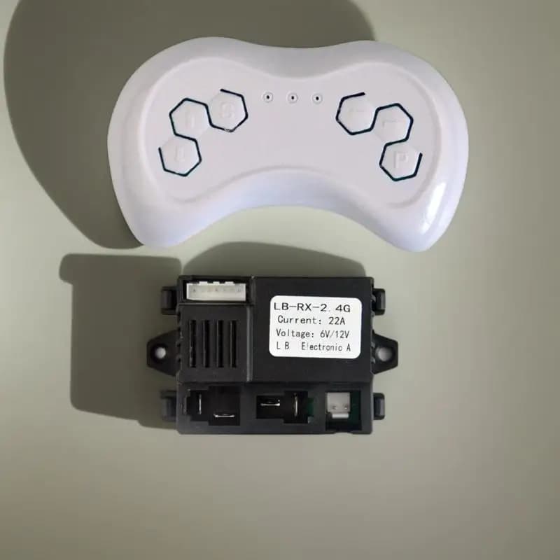 RC di ricambio per auto elettrica per bambini, 1/2 pezzi durevole LB350-2.4G telecomando 6V/12V LB- RX-2.4G ricevitore