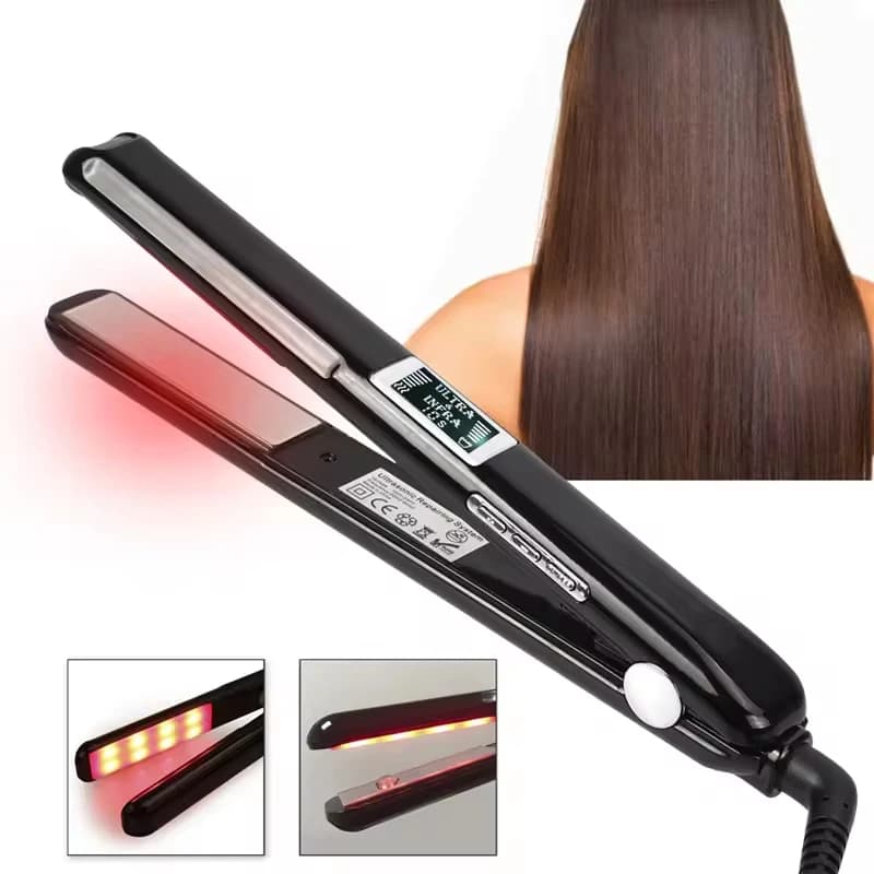 Ultrasonic Hair Care Infrared Hair Treatment Tools Professional Hair Care Plate for Shortcuts Straitner