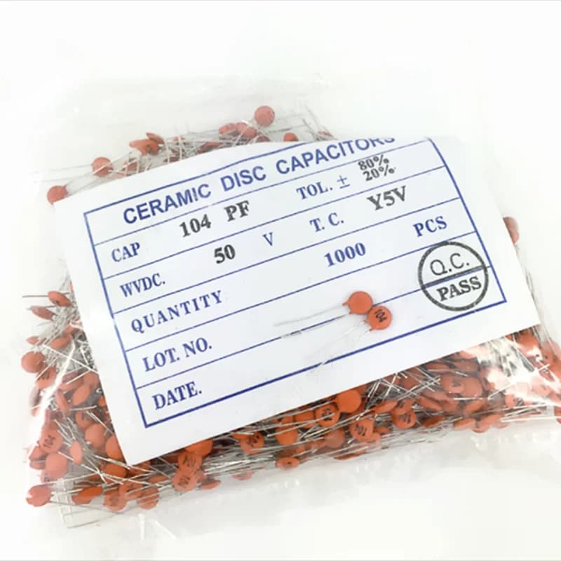 Condensatore ceramico da 1000 pezzi 50V 1pF ~ 100nF 0.1uF 104 4.7PF 10PF 22PF 33PF 47PF 100PF 101 220PF 221 330PF 470PF 1NF 103 47NF 473