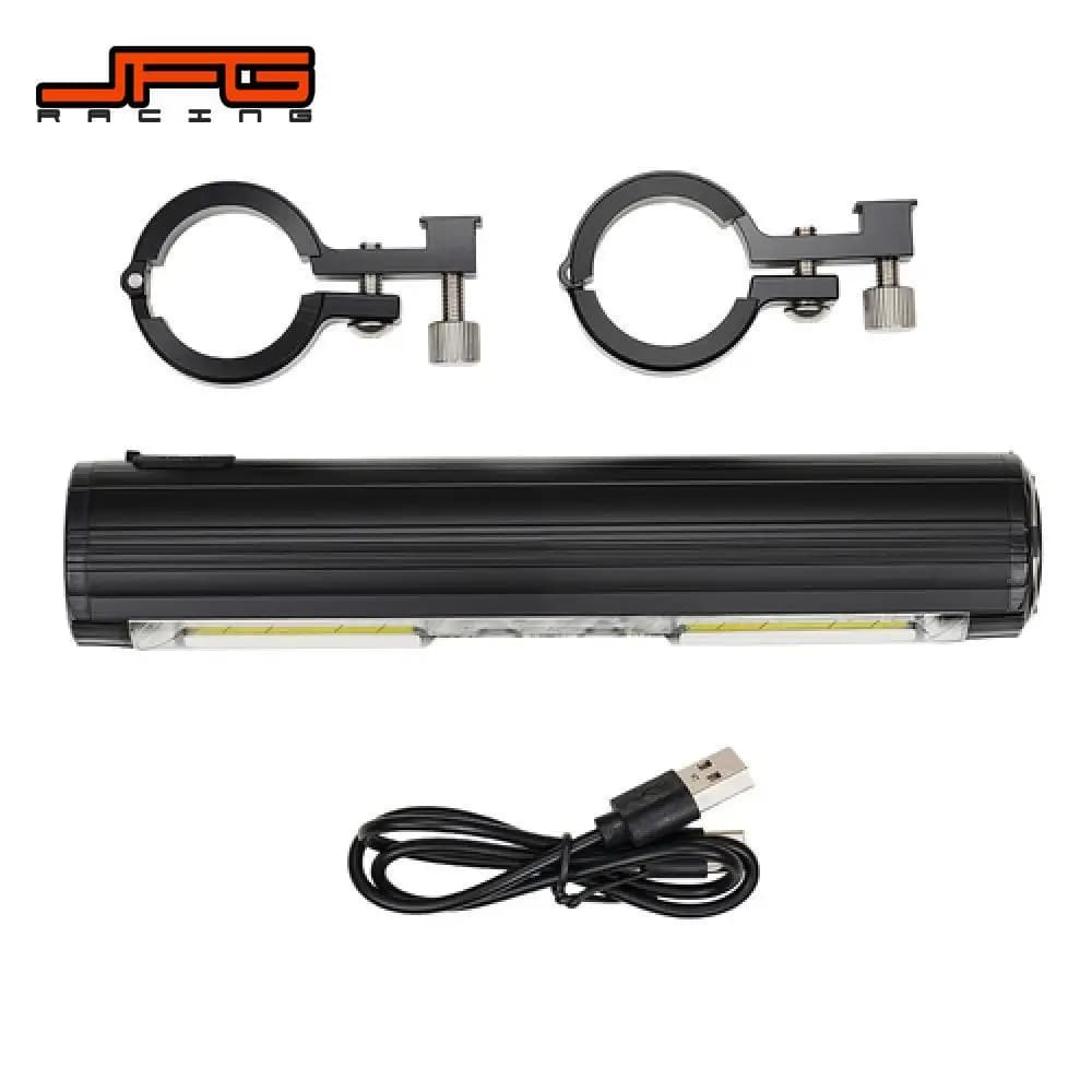 Rechargeable light for motorcycle, universal and durable, for Honda KTM Dirt Pit Bike, motocross accessories, JFG spare parts